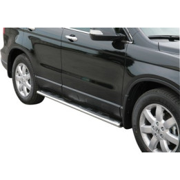 Side Steps, Misutonida 4x4 Oval Grand Pedana, Color Black, Honda CR-V 2007 - 2010 - EDK.ro