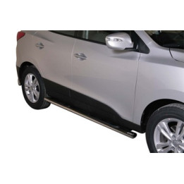 Side Steps, Misutonida 4x4 Oval Grand Pedana, Color Black, Hyundai ix35 - EDK.ro