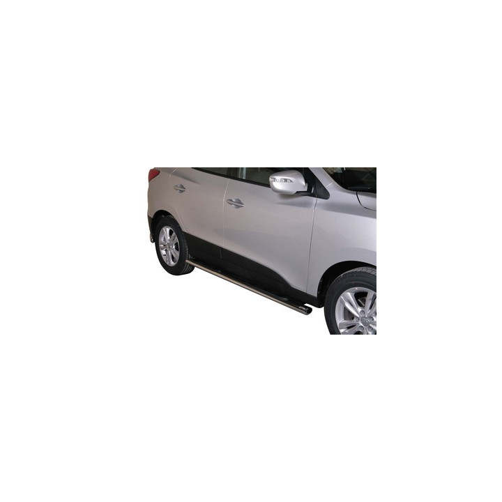 Side Steps, Misutonida 4x4 Oval Grand Pedana, Color Black, Hyundai ix35 - EDK.ro