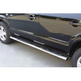 Side Steps, Misutonida 4x4 Oval Grand Step, Color Black, Hyundai Tucson 2004 - 2014 - EDK.ro
