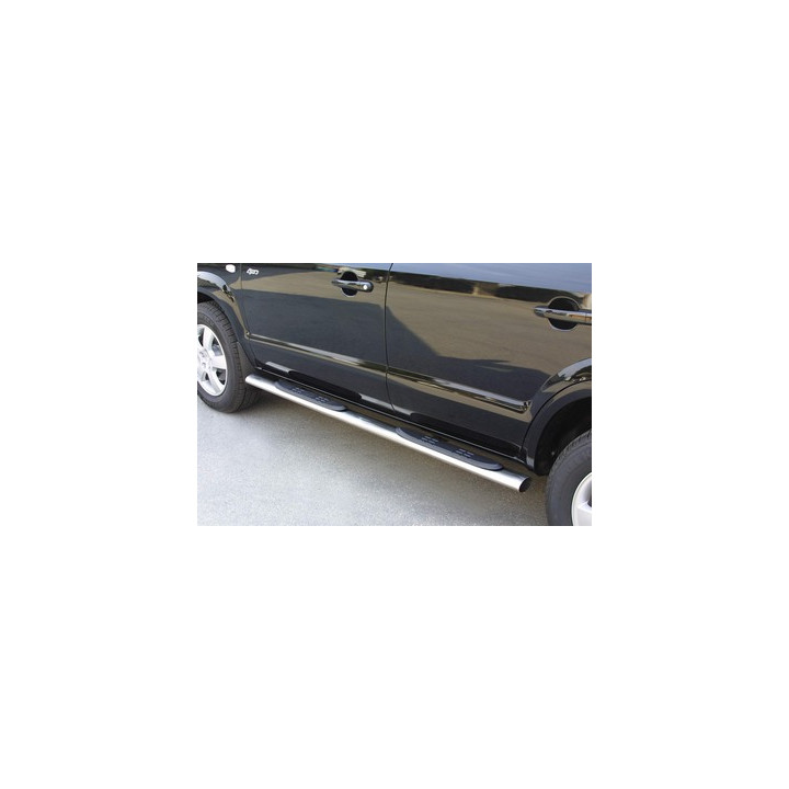 Side Steps, Misutonida 4x4 Oval Grand Step, Color Black, Hyundai Tucson 2004 - 2014 - EDK.ro