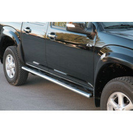 Side Steps, Misutonida 4x4 Oval Grand Pedana, Color Silver, Isuzu D-Max - EDK.ro