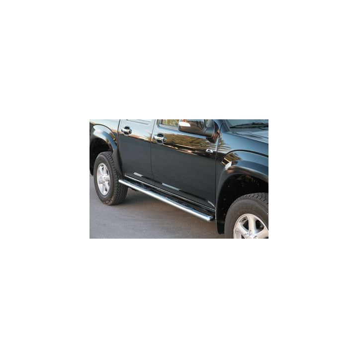 Side Steps, Misutonida 4x4 Oval Grand Pedana, Color Silver, Isuzu D-Max - EDK.ro