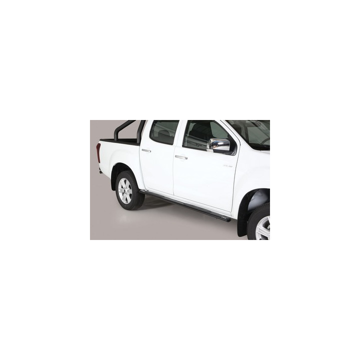 Praguri Laterale, Misutonida 4x4 Oval Grand Pedana, Isuzu D-Max 2012 - 2019 - EDK.ro