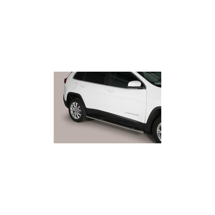 Side Steps, Misutonida 4x4 Oval Grand Pedana, Color Black, Jeep Cherokee 2014 - Present - EDK.ro