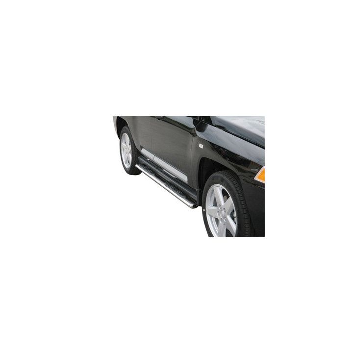 Praguri Laterale, Misutonida 4x4 Oval Grand Step, Culoare Argintiu, Jeep Compass - EDK.ro