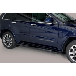 Praguri Laterale, Misutonida 4x4 Oval Grand Pedana, Culoare Negru, Jeep Grand Cherokee 2015 - 2023 - EDK.ro