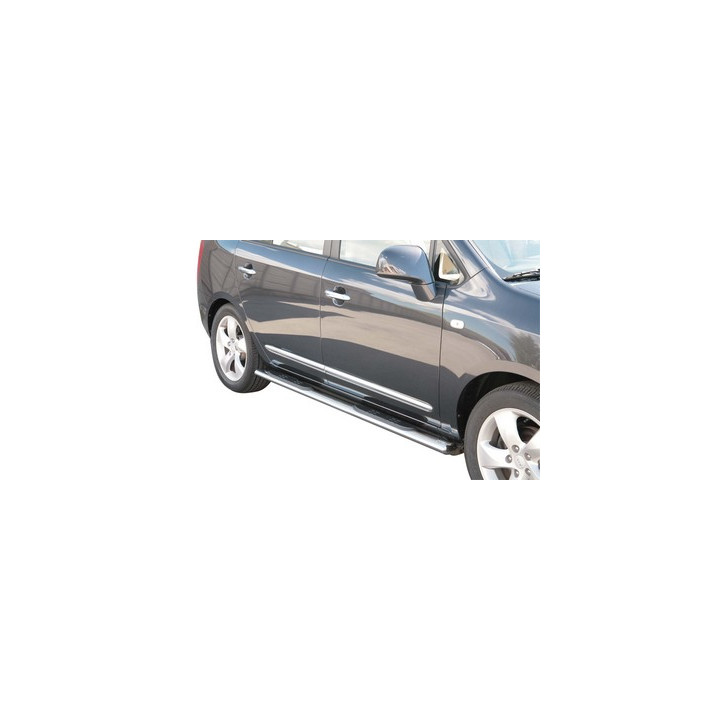 Side Steps, Misutonida 4x4 Oval Grand Pedana, Color Silver, Kia Carens - EDK.ro
