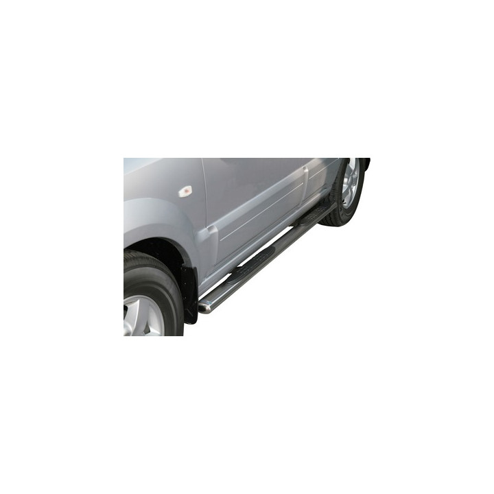 Praguri Laterale, Misutonida 4x4 Oval Grand Pedana, Culoare Argintiu, Kia Sorento - EDK.ro