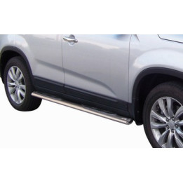 Side Steps, Misutonida 4x4 Oval Grand Pedana, Color Silver, Kia Sorento - EDK.ro