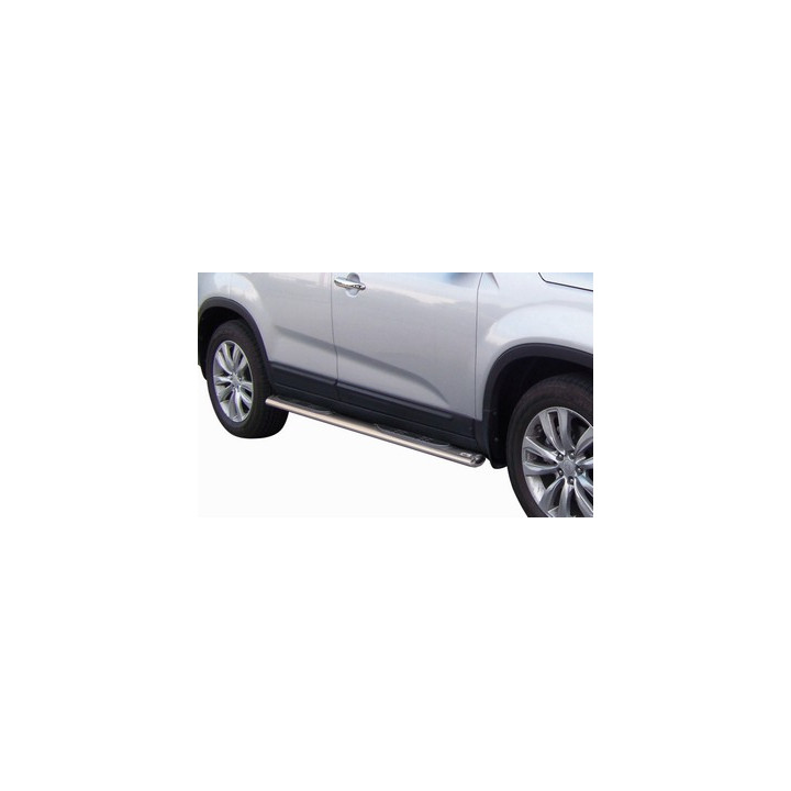 Praguri Laterale, Misutonida 4x4 Oval Grand Pedana, Culoare Negru, Kia Sorento 2009 - 2012 - EDK.ro