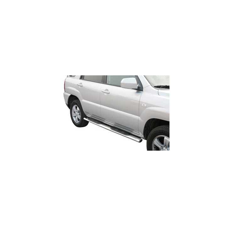Praguri Laterale, Misutonida 4x4 Oval Grand Pedana, Culoare Negru, Kia Sportage - EDK.ro