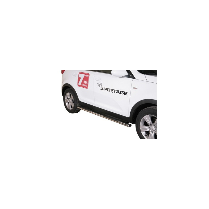 Praguri Laterale, Misutonida 4x4 Oval Grand Pedana, Culoare Argintiu, Kia Sportage - EDK.ro
