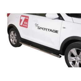 Praguri Laterale, Misutonida 4x4 Oval Grand Pedana, Culoare Negru, Kia Sportage 2010 - 2015 - EDK.ro