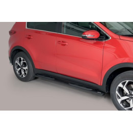 Side Steps, Misutonida 4x4 Oval Grand Pedana, Color Black, Kia Sportage - EDK.ro
