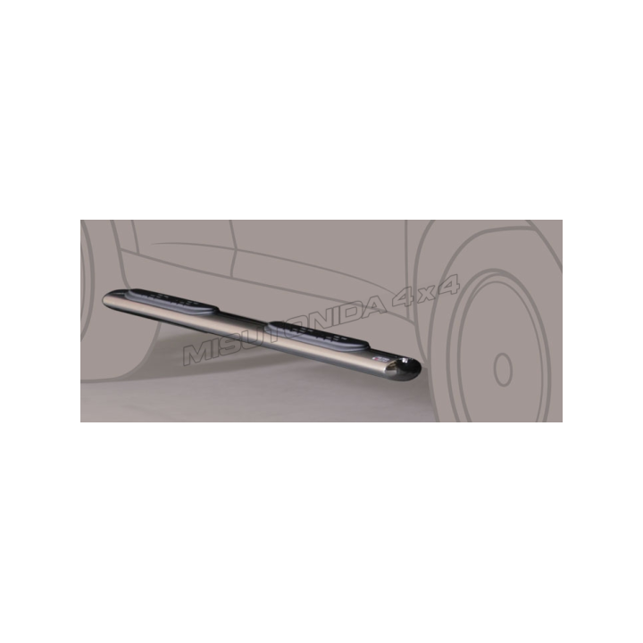 Praguri Laterale, Misutonida 4x4 Oval Grand Pedana, Culoare Argintiu, Mazda BT-50 - EDK.ro