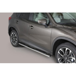 Side Steps, Misutonida 4x4 Oval Grand Pedana, Color Black, Mazda CX5 - EDK.ro