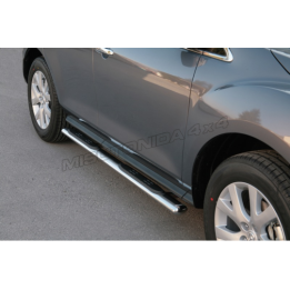 Side Steps, Misutonida 4x4 Oval Grand Pedana, Color Silver, Mazda CX7 - EDK.ro