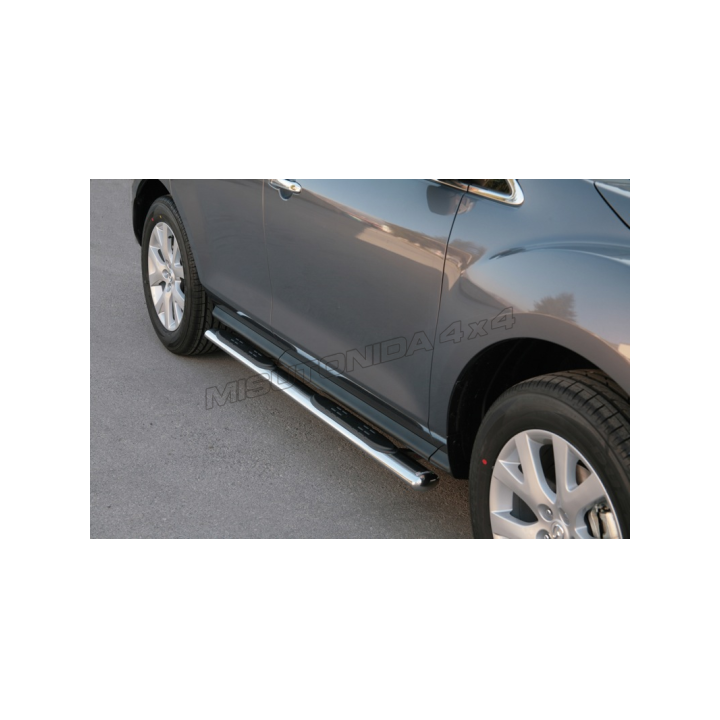 Side Steps, Misutonida 4x4 Oval Grand Pedana, Color Silver, Mazda CX7 - EDK.ro