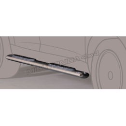 Praguri Laterale, Misutonida 4x4 Oval Grand Pedana, Culoare Argintiu, Mercedes-Benz Citan - EDK.ro