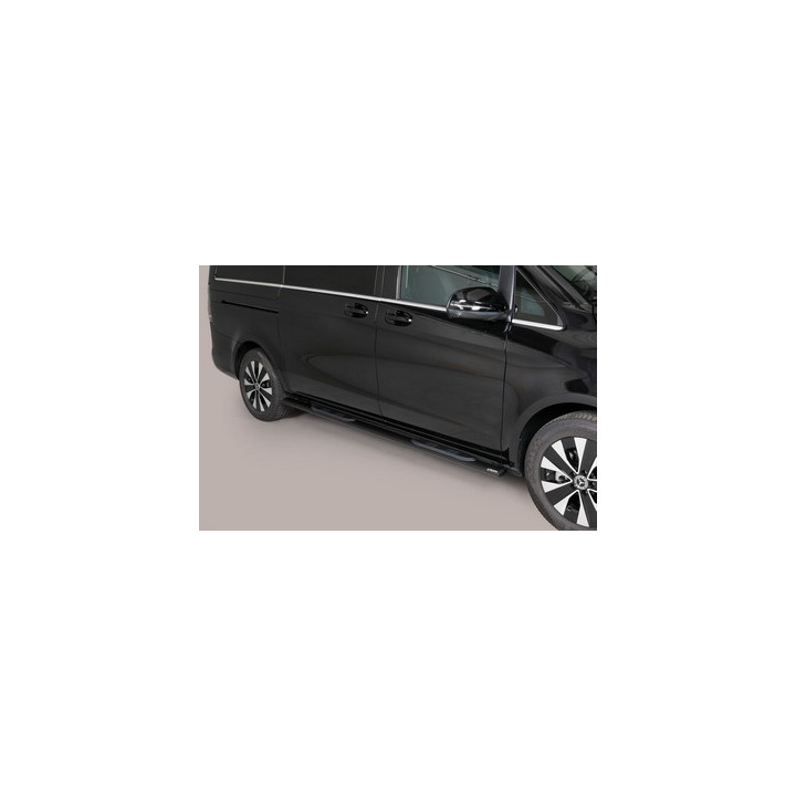 Praguri Laterale, Misutonida 4x4 Oval Grand Pedana, Culoare Negru, Mercedes-Benz Viano 2010 - 2014 - EDK.ro
