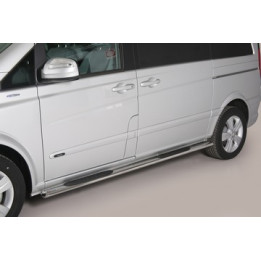 Side Steps, Misutonida 4x4 Oval Grand Pedana, Color Silver, Mercedes-Benz Vito - EDK.ro