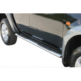 Side Steps, Misutonida 4x4 Oval Grand Pedana, Color Black, Mitsubishi L200 2006 - 2009 - EDK.ro