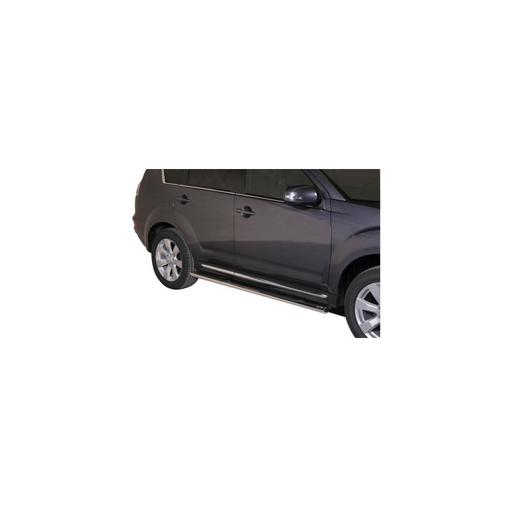 Praguri Laterale, Misutonida 4x4 Oval Grand Pedana, Culoare Negru, Mitsubishi Outlander - EDK.ro