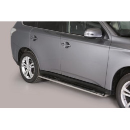 Side Steps, Misutonida 4x4 Oval Grand Pedana, Color Black, Mitsubishi Outlander - EDK.ro