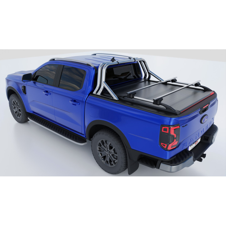 Închidere de Benă Tip Rulou Manual, Tessera 4x4 Roll+, Ford Ranger Limited Cabină Dublă 2023 - Prezent - EDK.ro