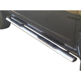 Praguri Laterale, Misutonida 4x4 Oval Grand Step, Culoare Negru, Nissan Navara 2005 - 2010 - EDK.ro