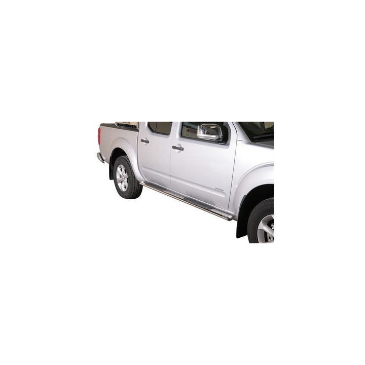 Praguri Laterale, Misutonida 4x4 Oval Grand Pedana, Culoare Negru, Nissan Navara 2010 - 2015 - EDK.ro