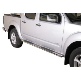 Praguri Laterale, Misutonida 4x4 Oval Grand Pedana, Culoare Negru, Nissan Navara 2010 - 2015 - EDK.ro