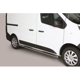 Praguri Laterale, Misutonida 4x4 Oval Grand Pedana, Culoare Argintiu, Nissan NV300 2017 - Prezent - EDK.ro