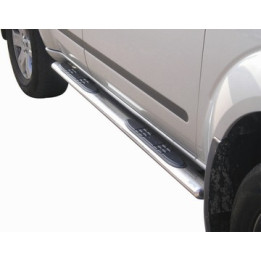 Side Steps, Misutonida 4x4 Oval Grand Pedana, Color Silver, Nissan Pathfinder - EDK.ro