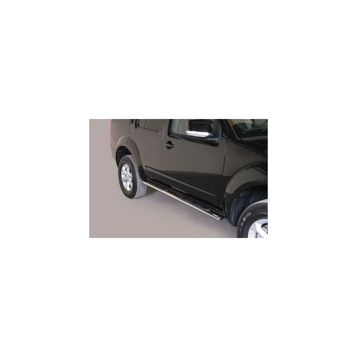 Side Steps, Misutonida 4x4 Oval Grand Pedana, Color Silver, Nissan Pathfinder - EDK.ro