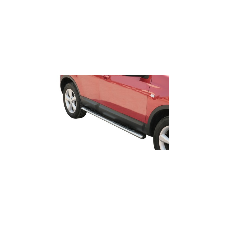 Praguri Laterale, Misutonida 4x4 Oval Grand Pedana, Culoare Argintiu, Nissan Qashqai - EDK.ro