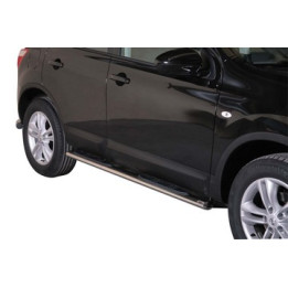Side Steps, Misutonida 4x4 Oval Grand Pedana, Color Black, Nissan Qashqai - EDK.ro