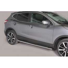 Side Steps, Misutonida 4x4 Oval Grand Pedana, Color Black, Nissan Qashqai - EDK.ro
