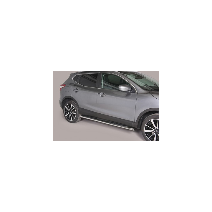 Praguri Laterale, Misutonida 4x4 Oval Grand Pedana, Culoare Negru, Nissan Qashqai - EDK.ro