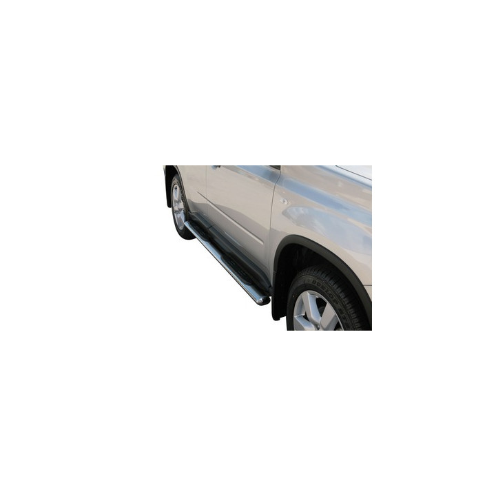 Side Steps, Misutonida 4x4 Oval Grand Step, Color Black, Nissan X-Trail 2007 - 2010 - EDK.ro