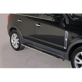 Praguri Laterale, Misutonida 4x4 Oval Grand Pedana, Culoare Argintiu, Opel Antara - EDK.ro