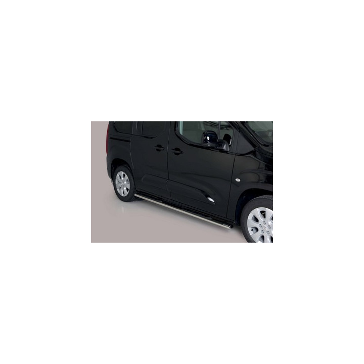 Side Steps, Misutonida 4x4 Oval Grand Pedana, Color Silver, Opel Combo - EDK.ro
