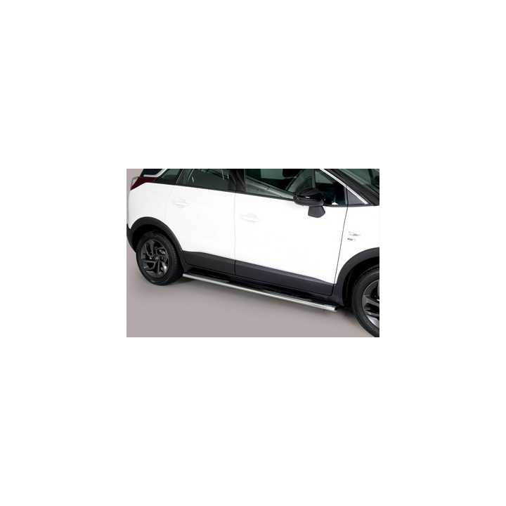 Side Steps, Misutonida 4x4 Oval Grand Pedana, Color Black, Opel Crossland X - EDK.ro