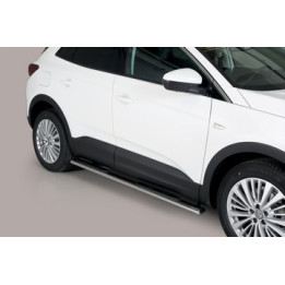 Praguri Laterale, Misutonida 4x4 Oval Grand Step, Culoare Negru, Opel Grandland X 2018 - 2023 - EDK.ro