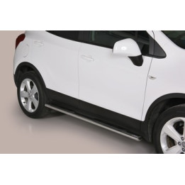 Praguri Laterale, Misutonida 4x4 Oval Grand Pedana, Culoare Negru, Opel Mokka - EDK.ro