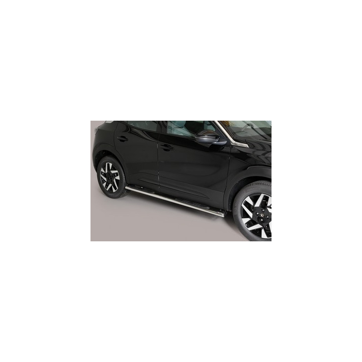 Side Steps, Misutonida 4x4 Oval Grand Pedana, Color Silver, Opel Mokka - EDK.ro