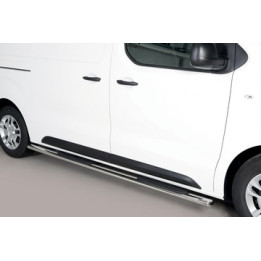 Side Steps, Misutonida 4x4 Oval Grand Pedana, Color Silver, Opel Zafira Life 2020 - Present - EDK.ro