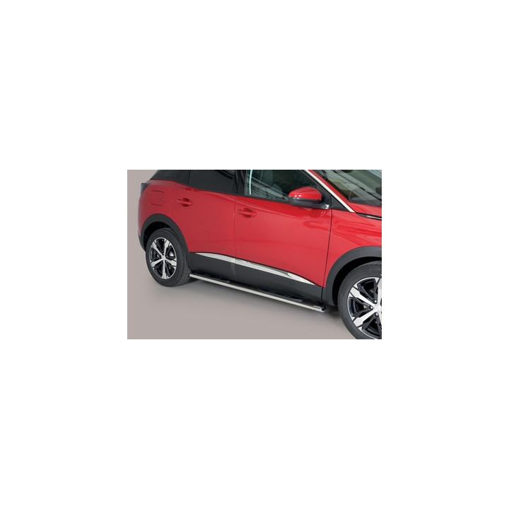 Side Steps, Misutonida 4x4 Oval Grand Pedana, Color Black, Peugeot 3008 - EDK.ro