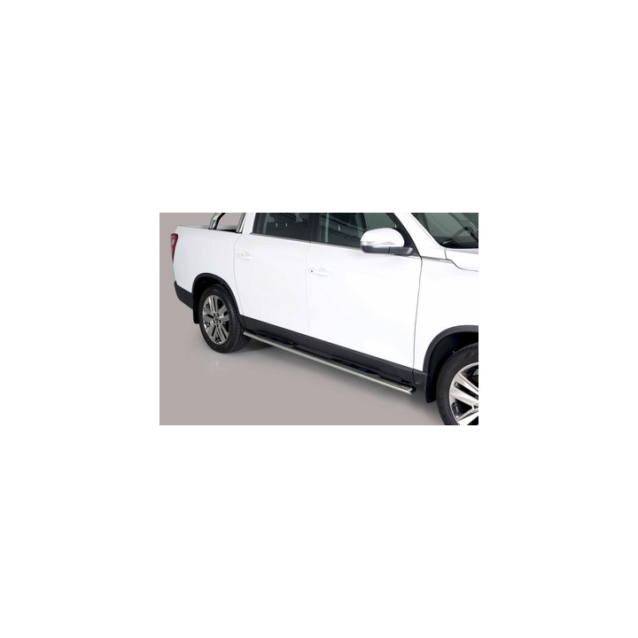 Side Steps, Misutonida 4x4 Oval Grand Step, Color Black, SsangYong Musso - EDK.ro